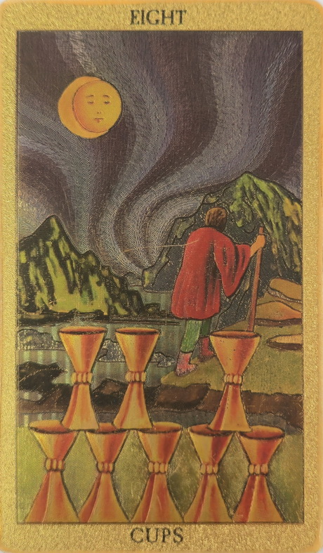 Eight of Cups (8 ถ้วย)