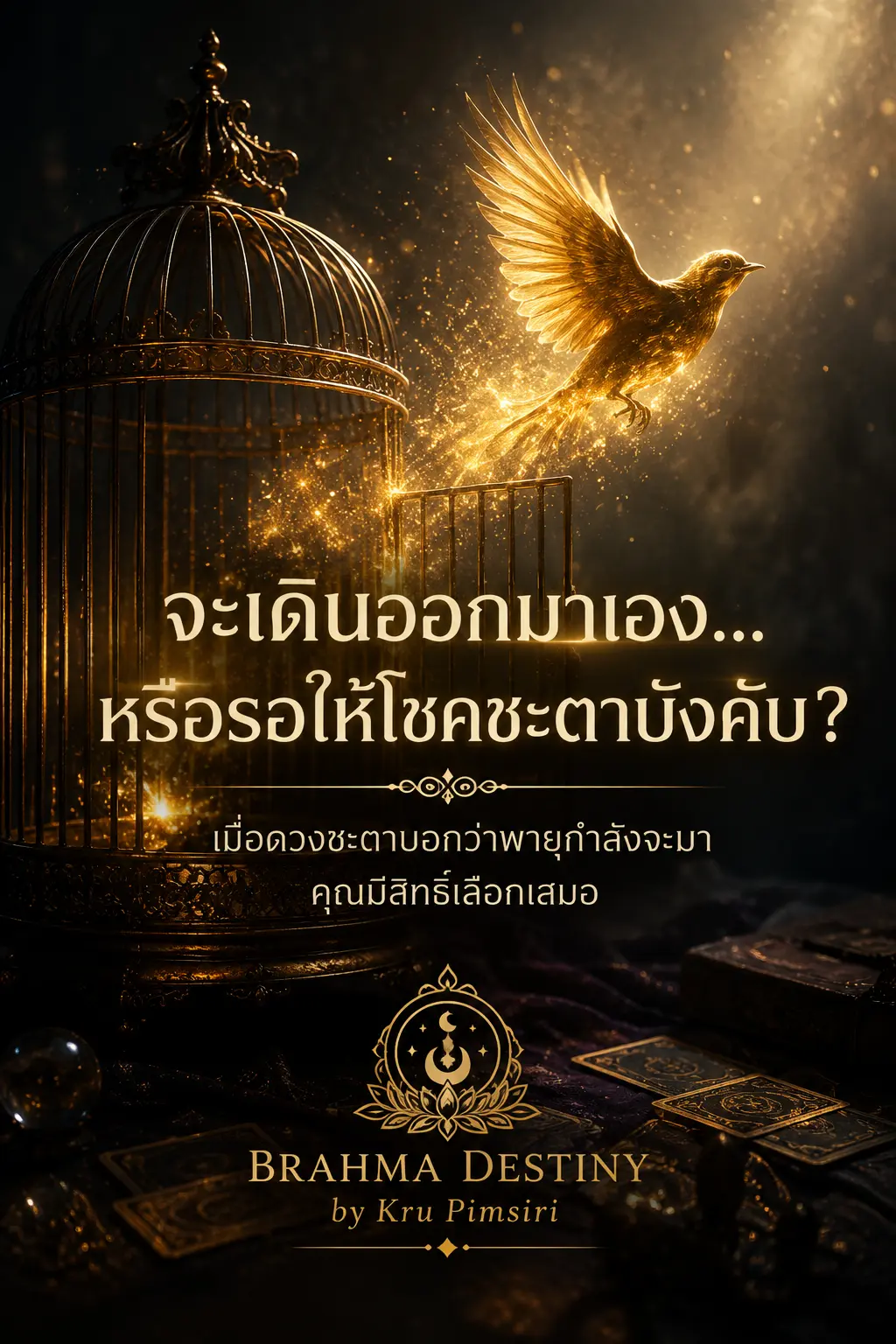 คุณจะเลือก "เดินออกมาเอง" หรือรอให้ "โชคชะตาบังคับ"?